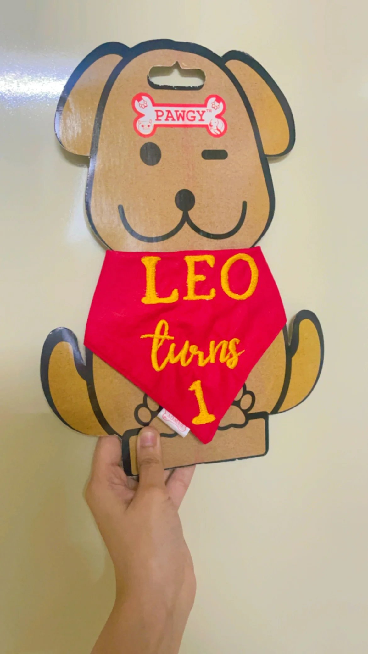 Pawgy Pets Customised Bandana for Birthday for Dogs & Cats - Image 4