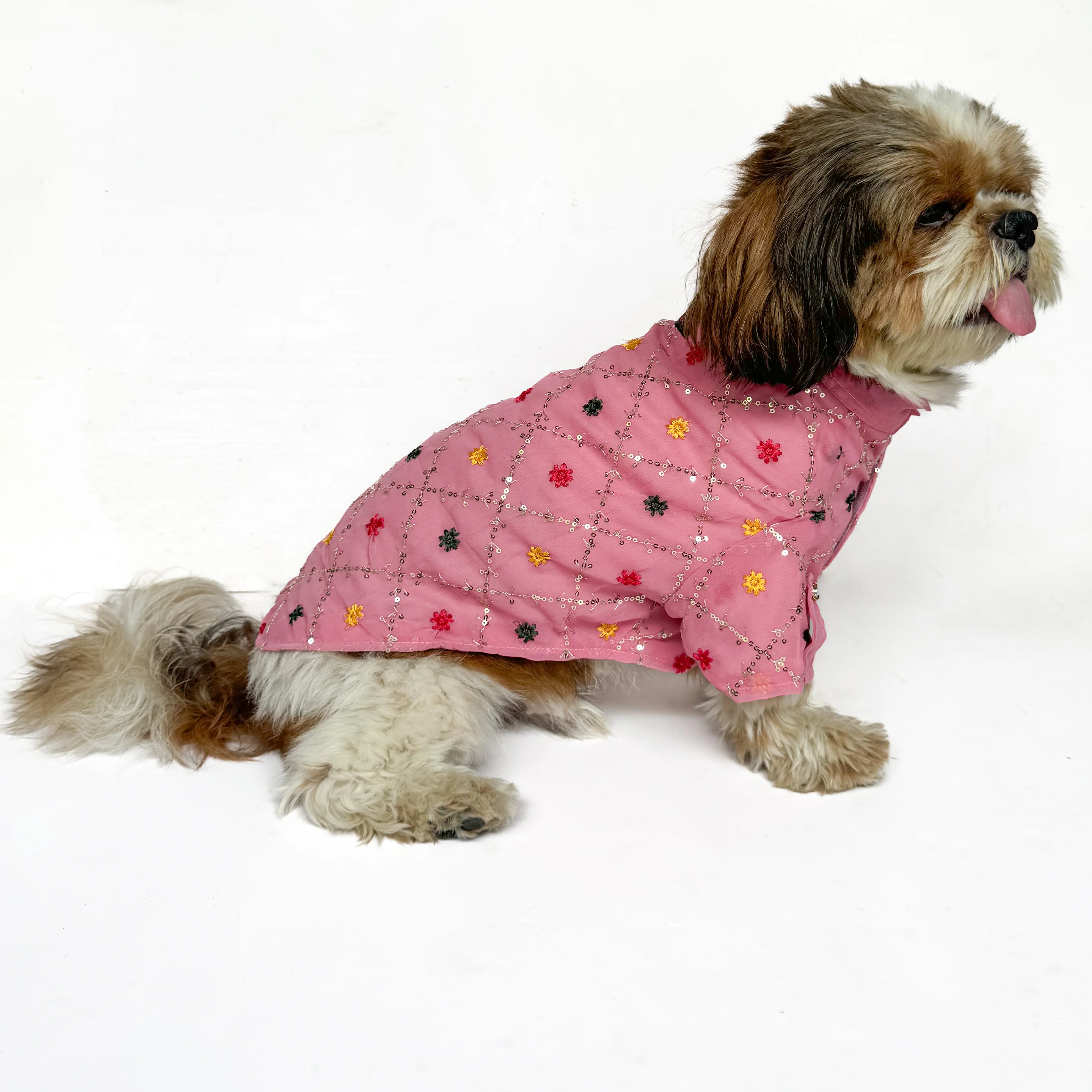 Pawgy Pets Festive Shirt Pink (New) for Dogs - Image 3