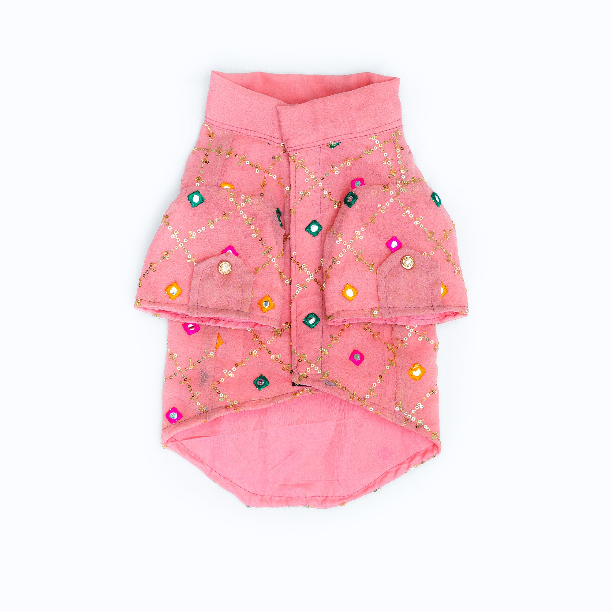 Pawgy Pets Festive Shirt Pink ol for Dogs - Image 4