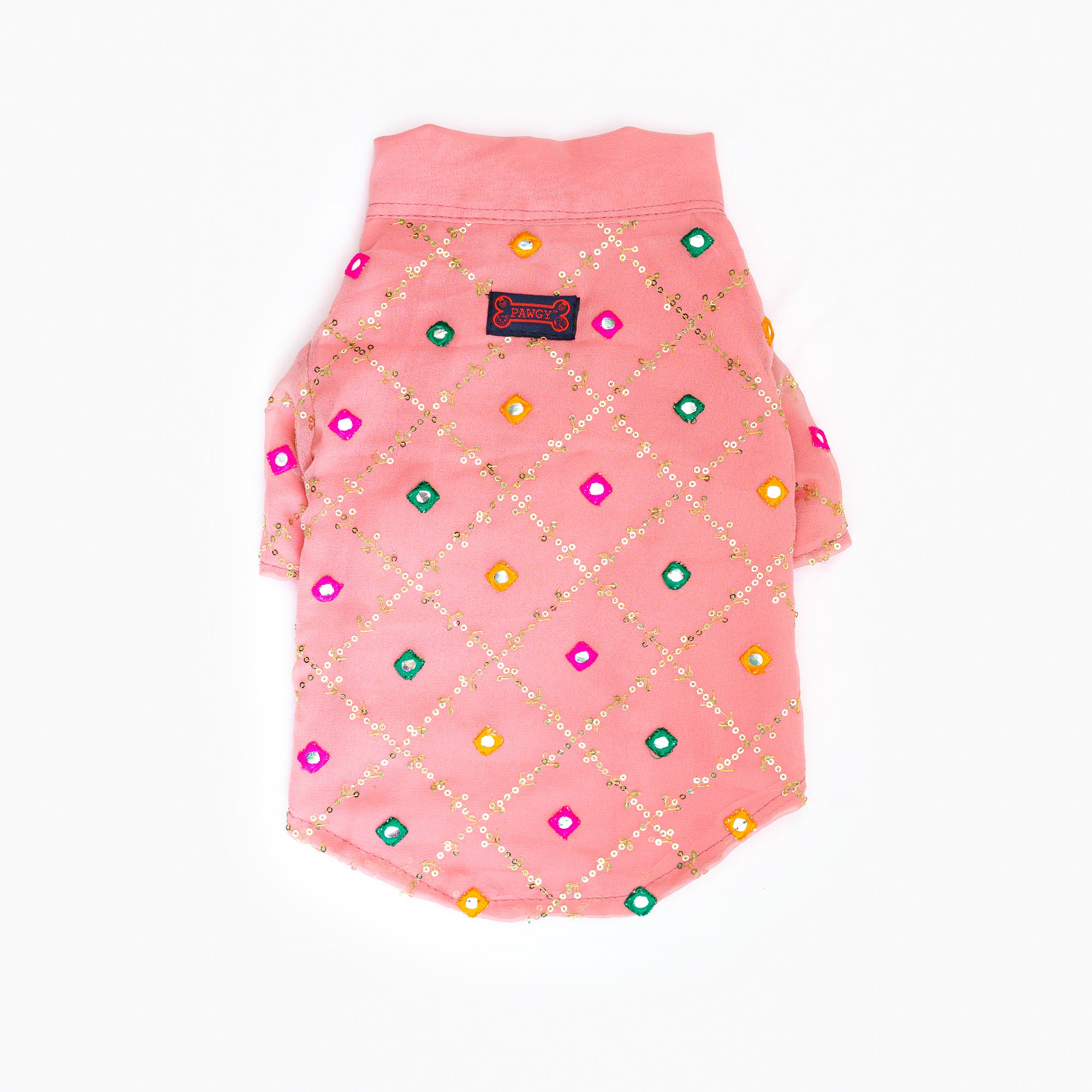 Pawgy Pets Festive Shirt Pink ol for Dogs - Image 5