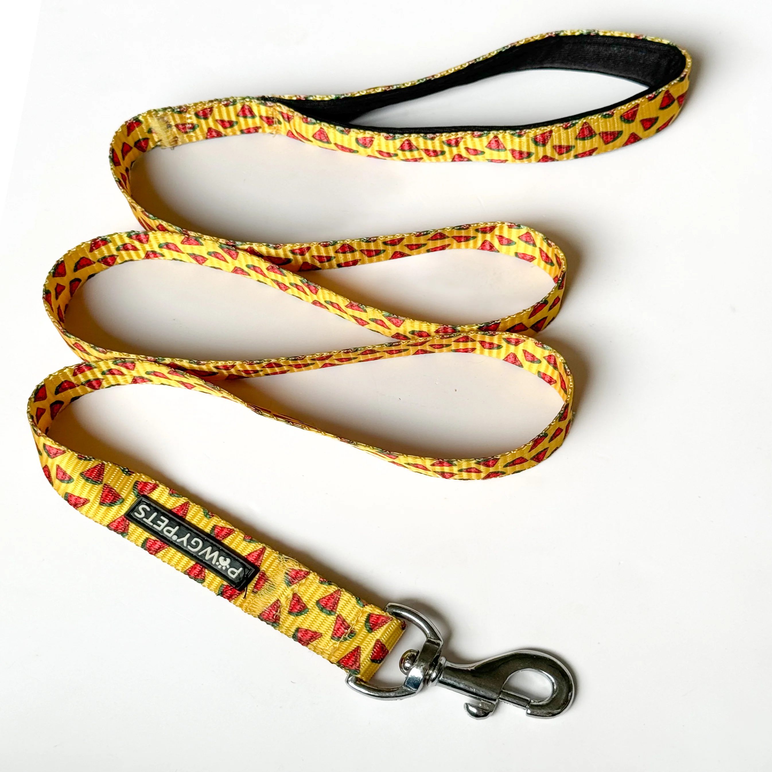 Pawgy Pets H- Harness & Leash Combo: Yellow Watermelon for Dogs and Cats - Image 3