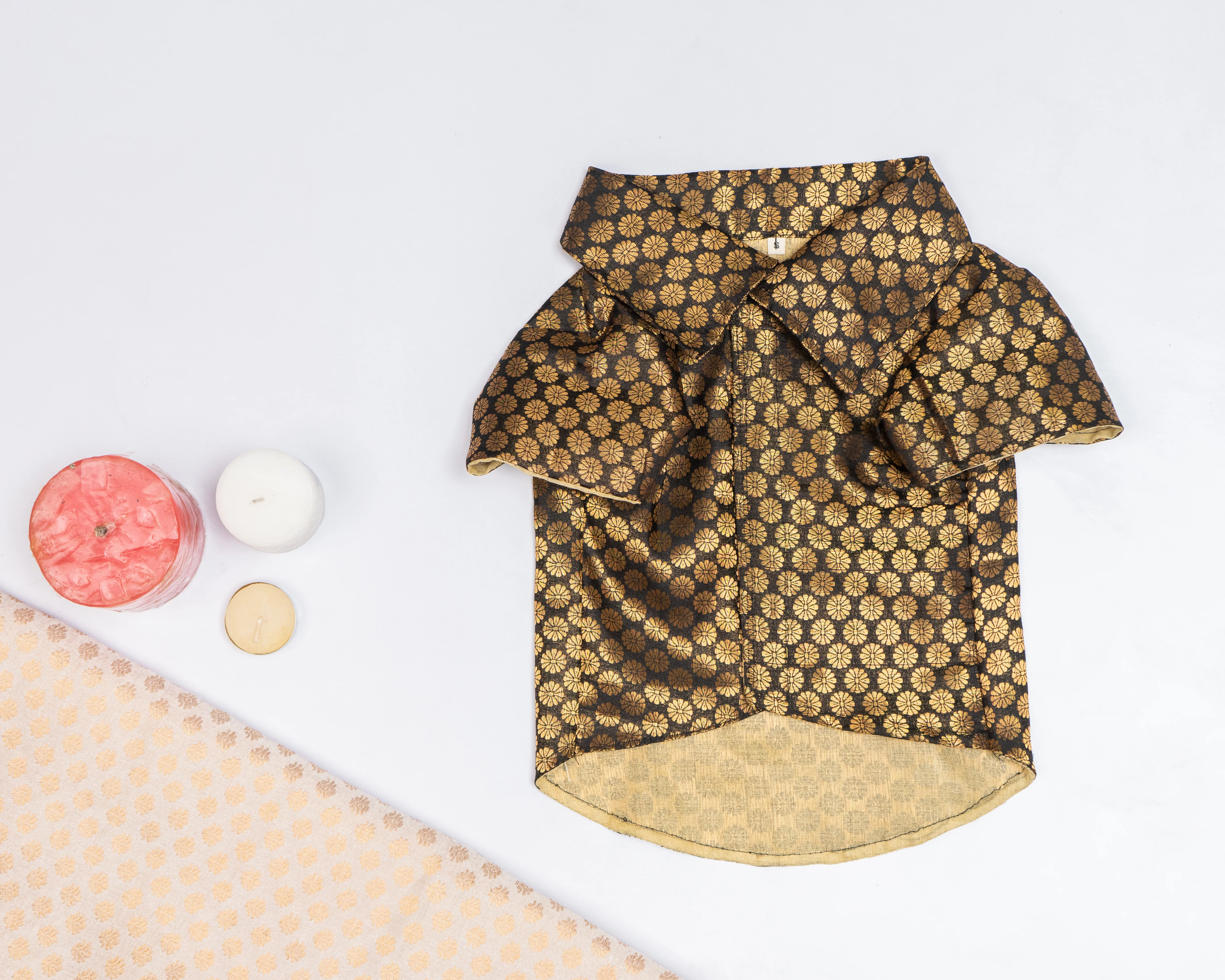 Pawgy Pets Occasion wear Shirt: Black for Dogs - Image 3