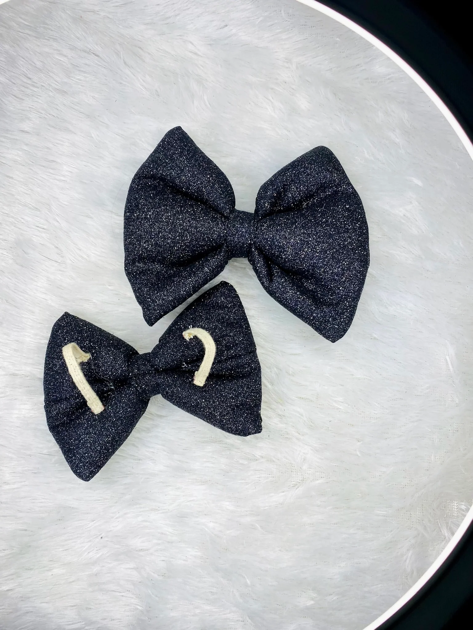 Pawgy Pets Party wear Bowtie: Black for Dogs & Cats - Image 4