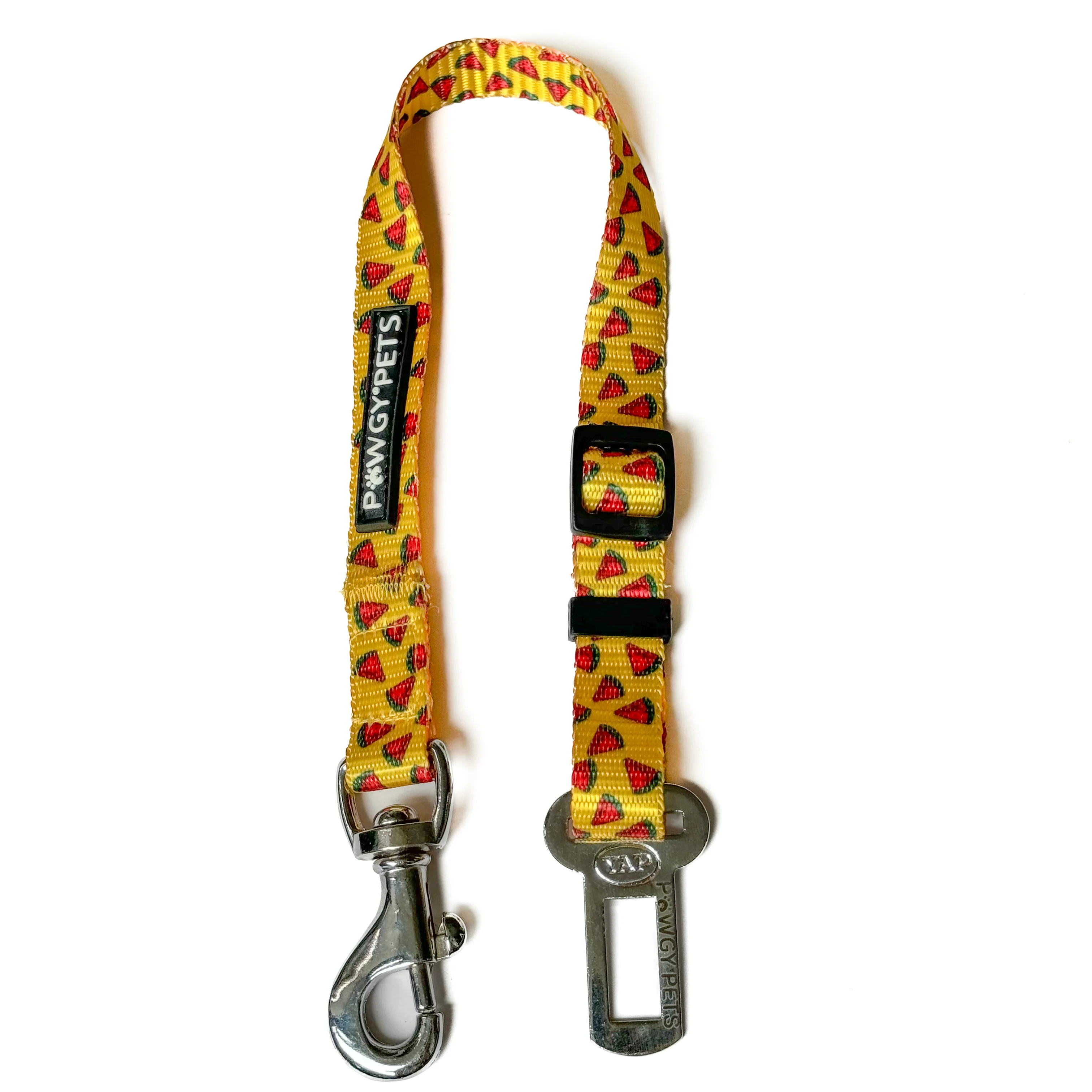Pawgy Pets Car Leash Watermelon Yellow for Dogs and Cats - Image 3