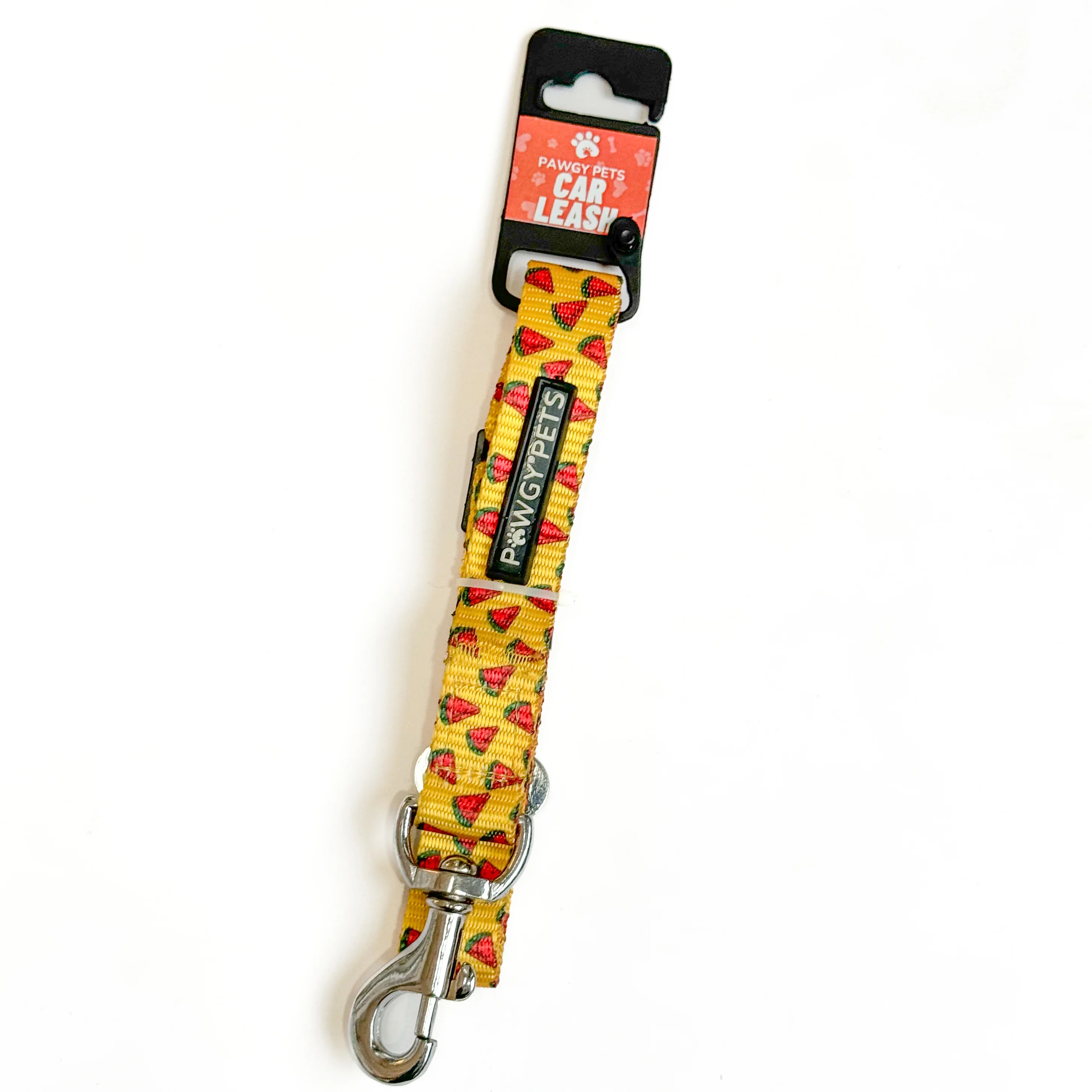 Pawgy Pets Car Leash Watermelon Yellow for Dogs and Cats - Image 4