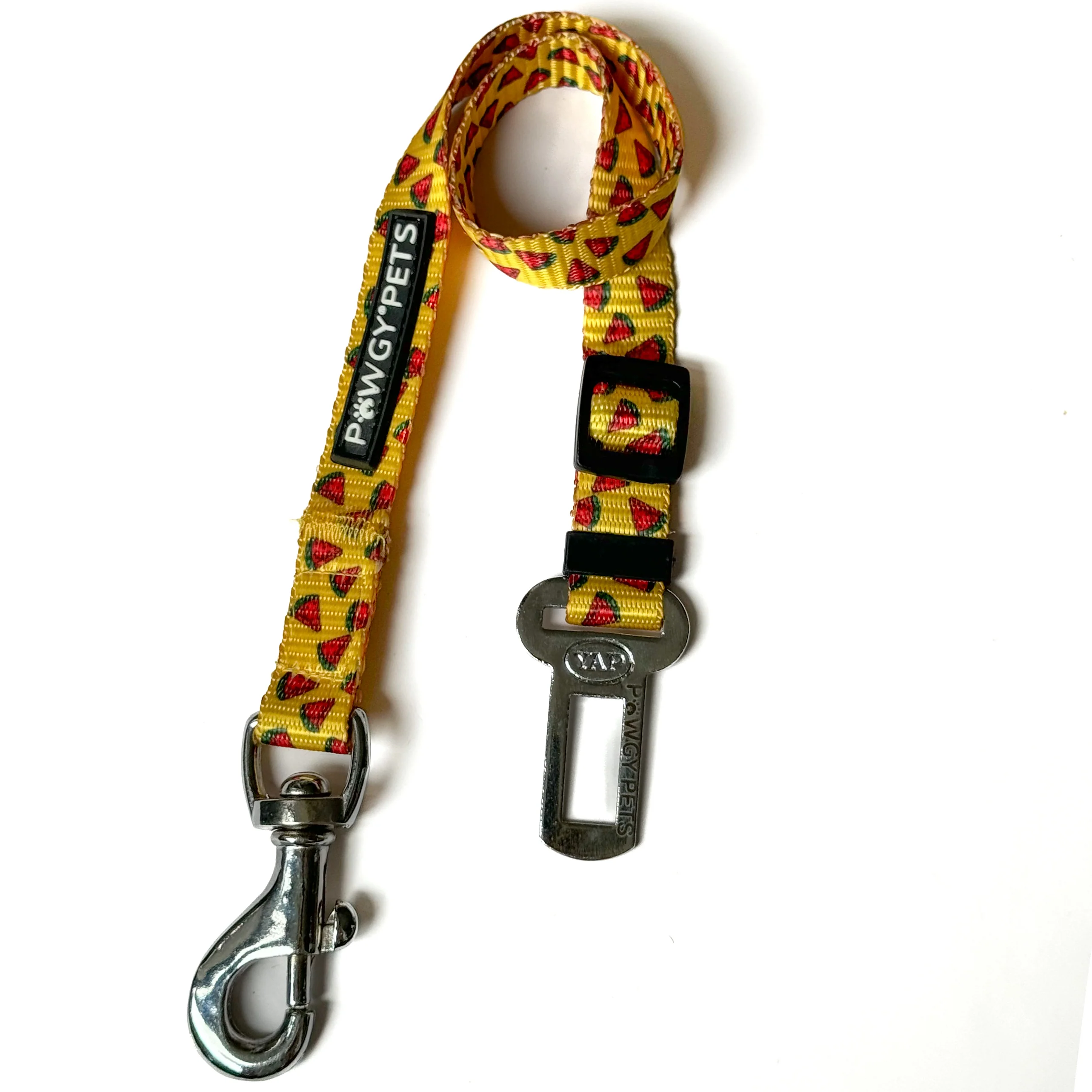 Pawgy Pets Car Leash Watermelon Yellow for Dogs and Cats - Image 5