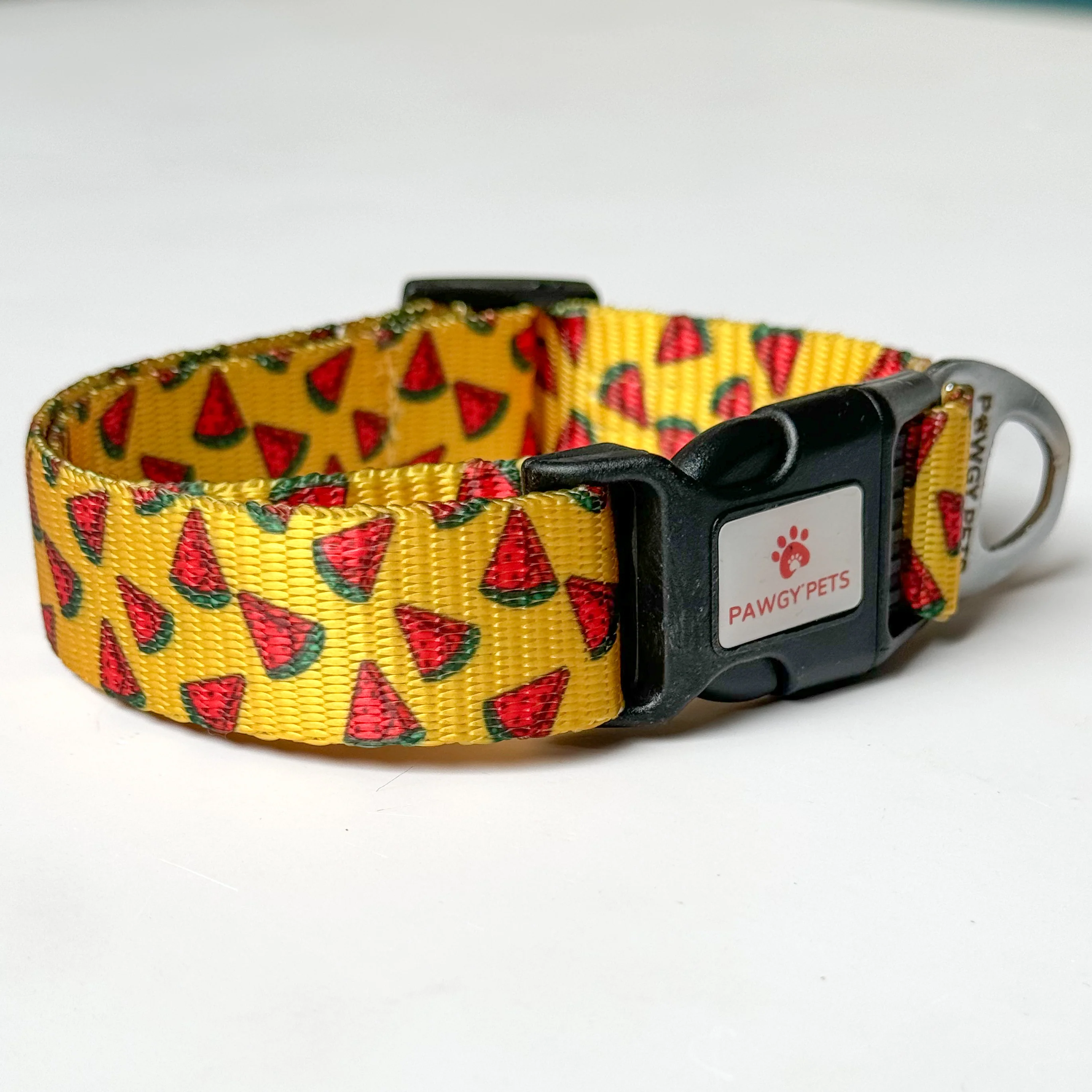 Pawgy Pets Collar Watermelon yellow for dogs and cats - Image 3
