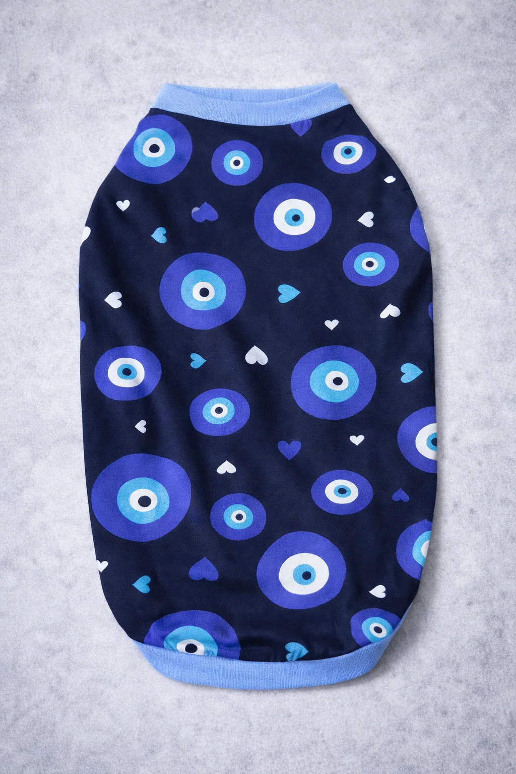 Pawgy Pets Evil Eye T-shirt Navy Blue for Dogs - Image 6