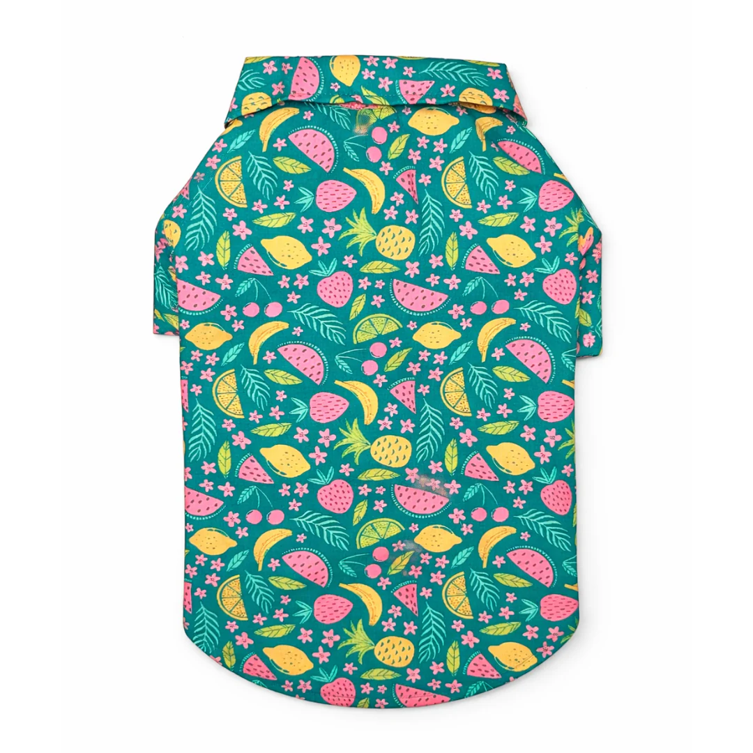 Pawgy Pets Fruity Casual shirt for Dogs (Green) - Image 3