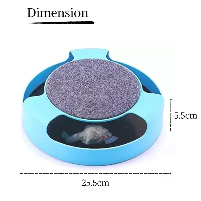 Pawgy Pets Interactive Mouse Moving Catch Toy for Cats - Image 3