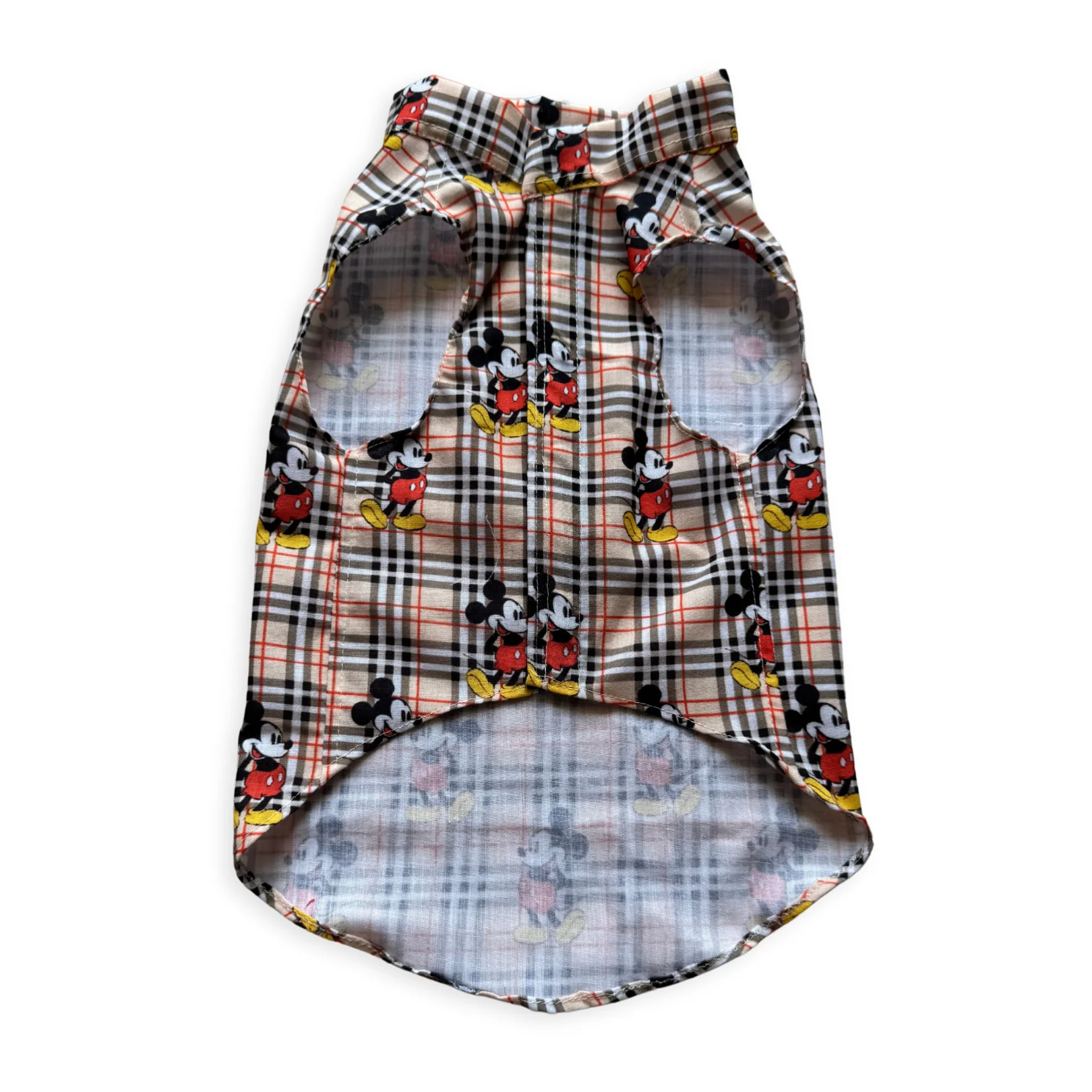 Pawgy Pets Mickey Check Sando (Cat) - Image 3