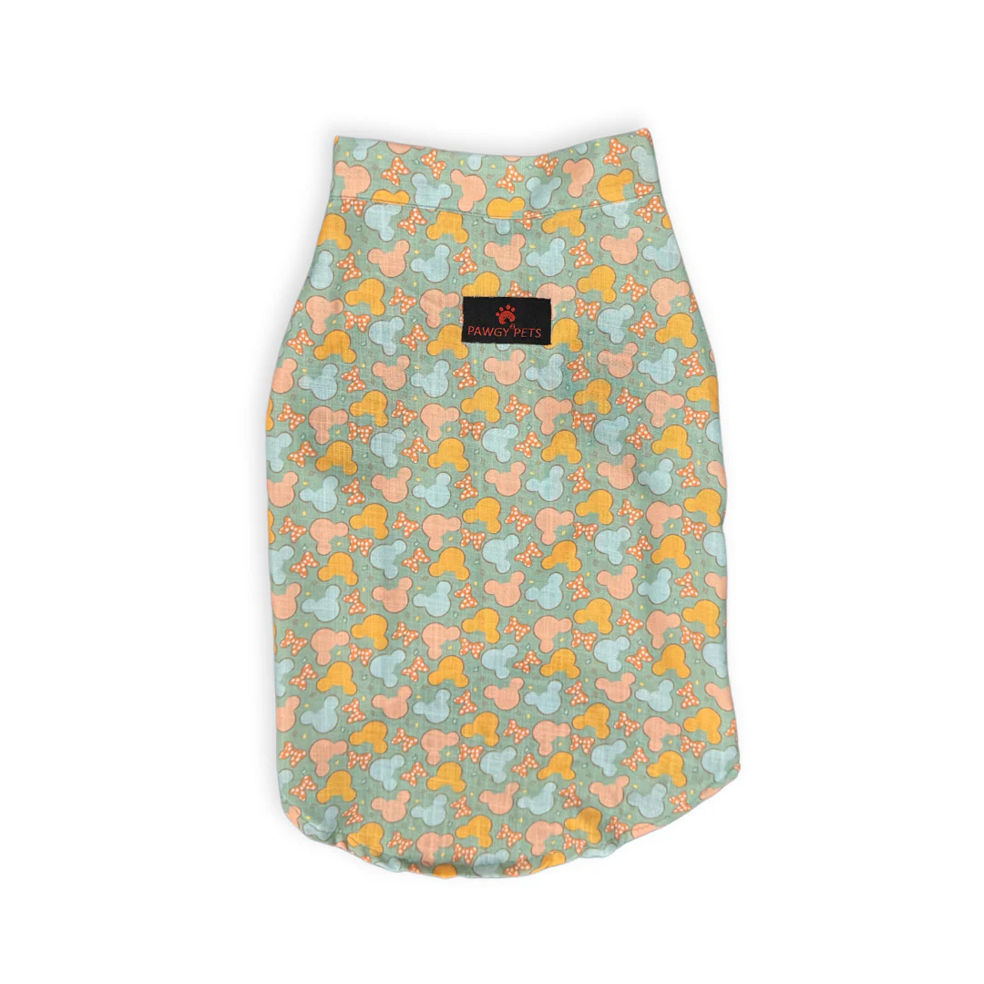 Pawgy Pets Mickey Overloaded Pastel Green Sando (Cat) - Image 4