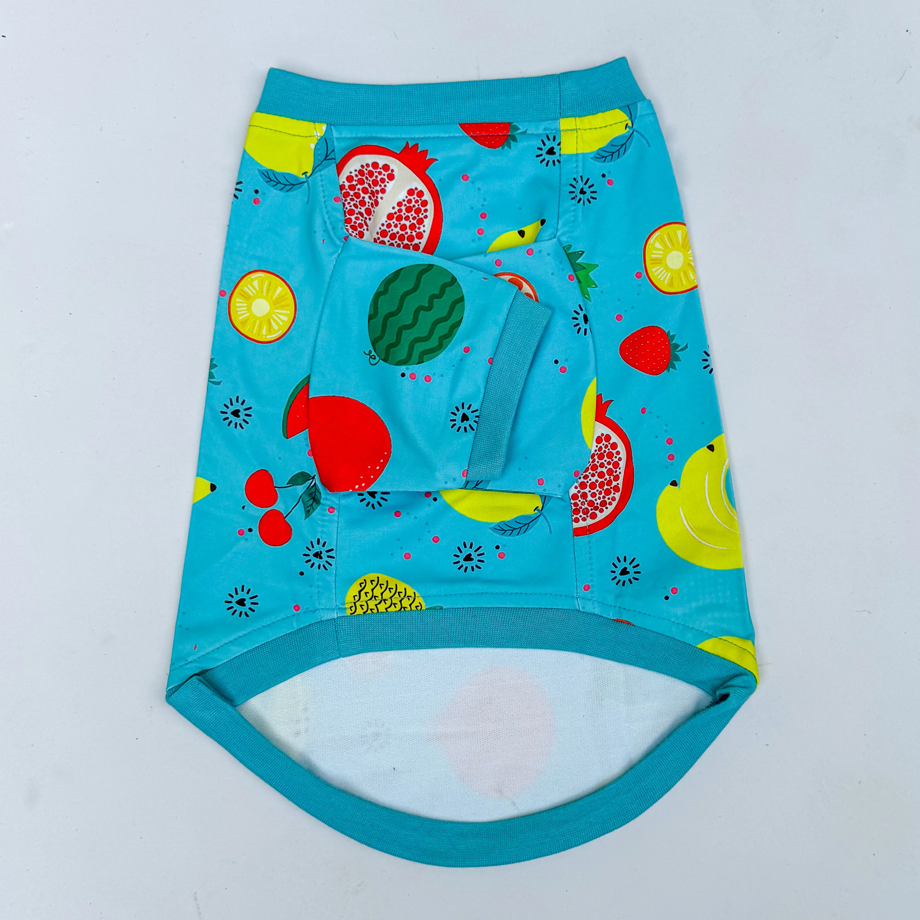 Pawgy Pets T-shirt Fruitylicious Blue for Dogs & Cats - Image 4