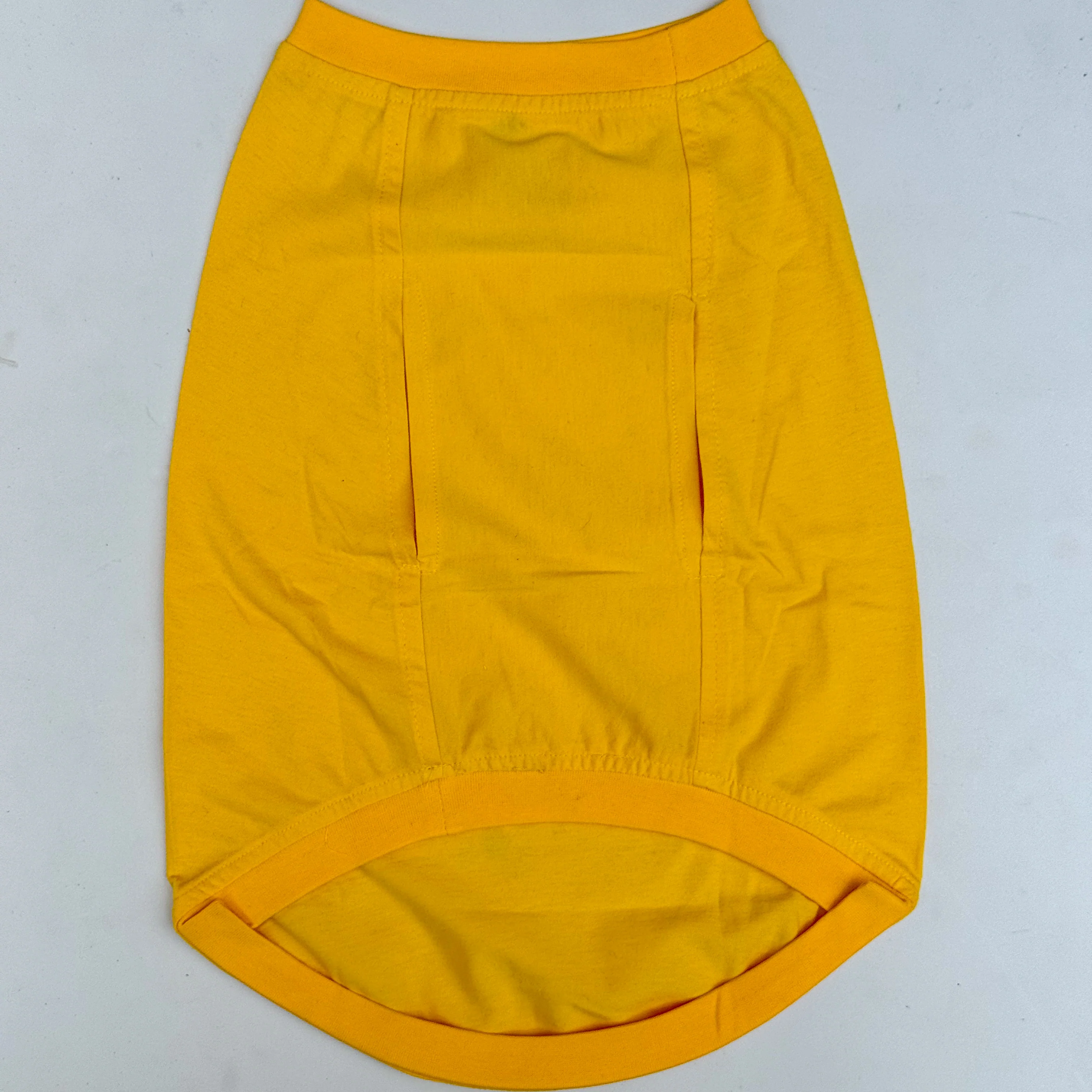 Pawgy Pets T-shirt Lick Fetch Treat Repeat Yellow for Dogs & Cats - Image 4