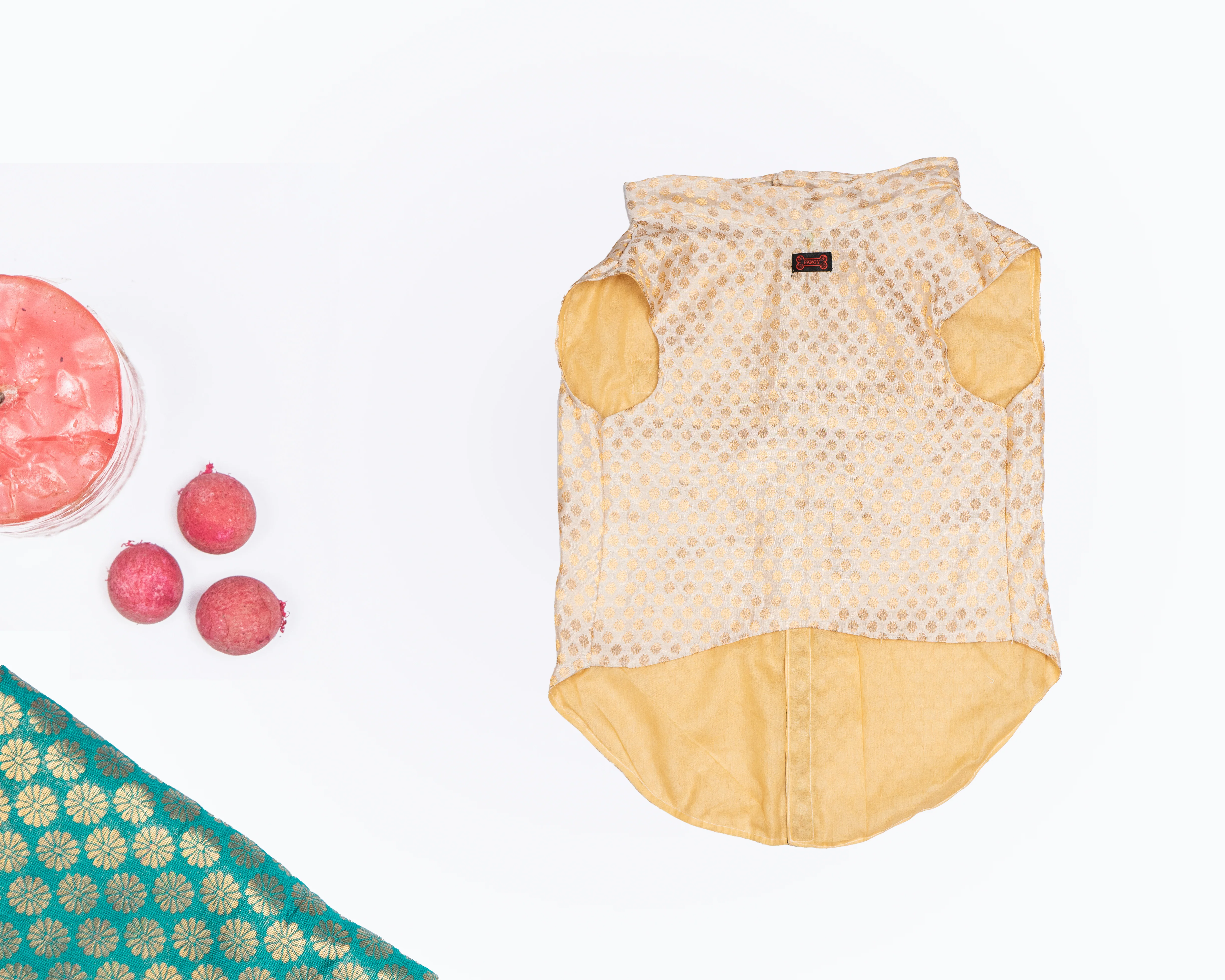 Pawgy Pets Sherwani White for Dogs - Image 4